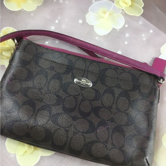 Coach East West Coast Crossbody Handbag - Picture 7 of 11